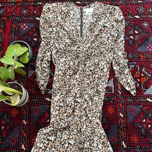 Isabel Marant Albini Ecru Silk Dress